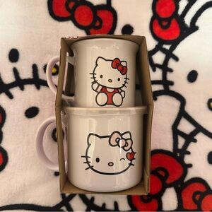 Hello kitty mug set